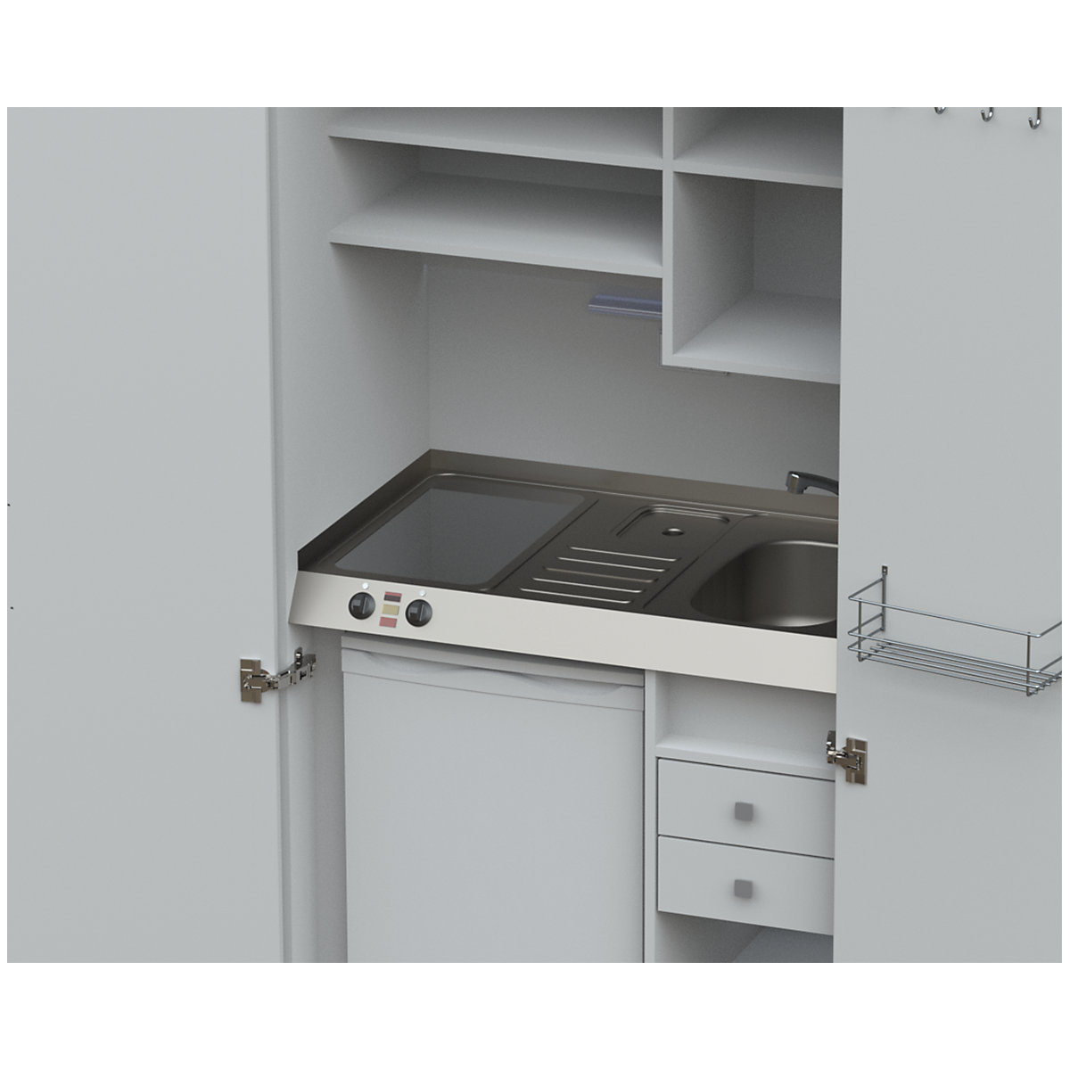 Cozinha-armário com portas de batentes (Imagem do produto 27)-26