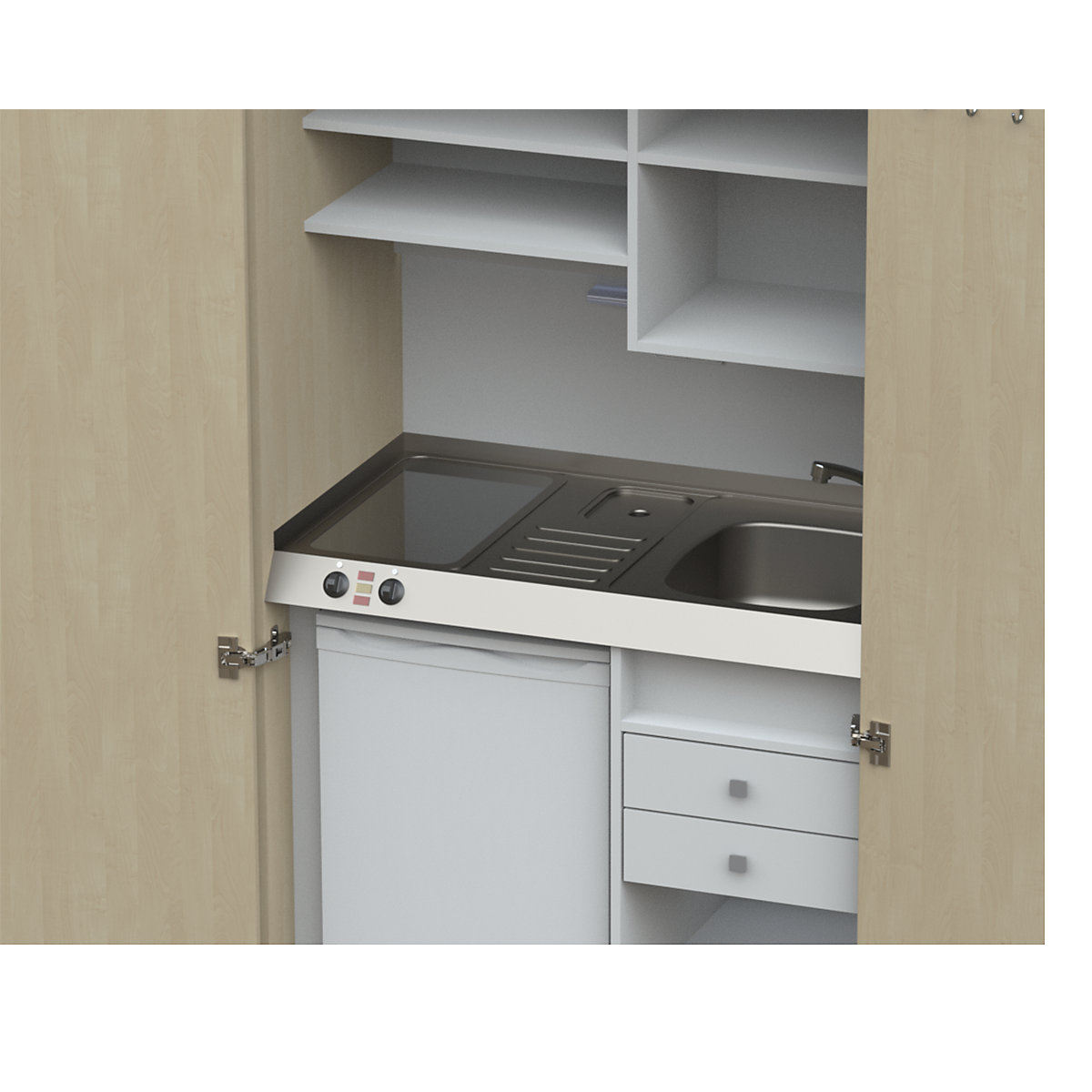 Cozinha-armário com portas de batentes (Imagem do produto 23)-22