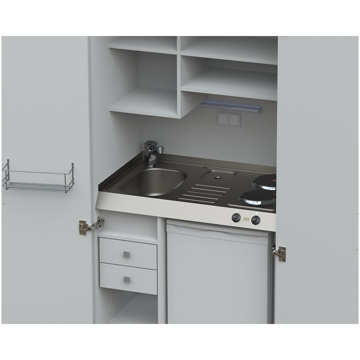 Cocina-armario con puertas batientes (Imagen del producto 35)-34