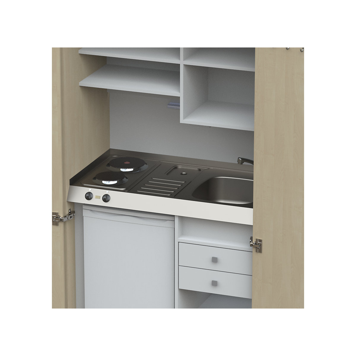 Cocina-armario con puertas batientes (Imagen del producto 18)