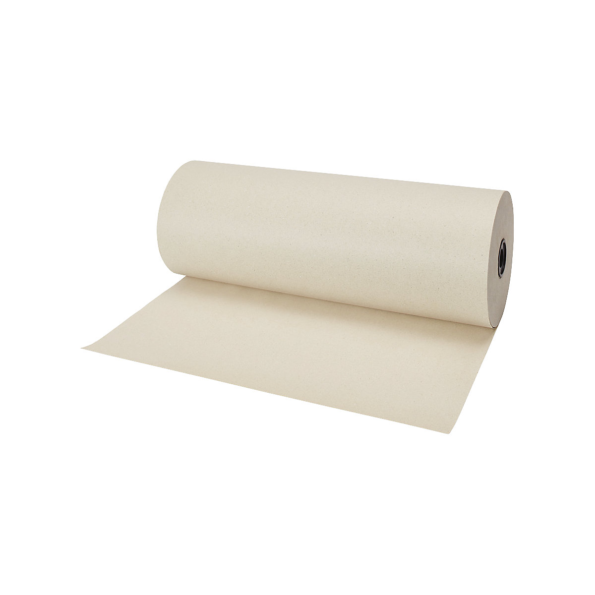 Carta da imballaggio in fibre d'erba in rotolo – terra: grigioverde, 80  g/m²