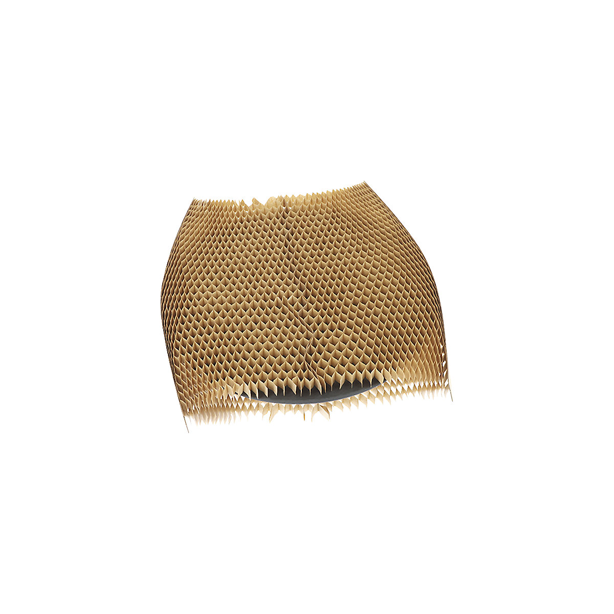 Imbottitura protettiva terra, Flexi-Hex®, conf. da 100 pz., lungh. x largh. 350 x 25 mm, marrone
