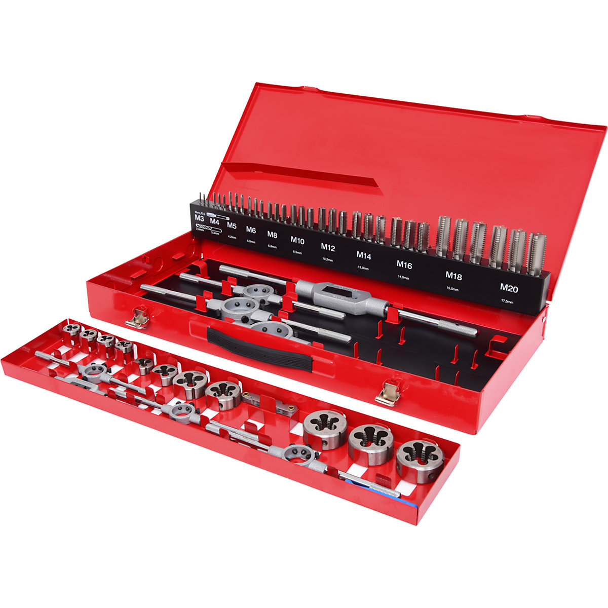 Komplet navojnih rezil HSS &ndash; KS Tools
