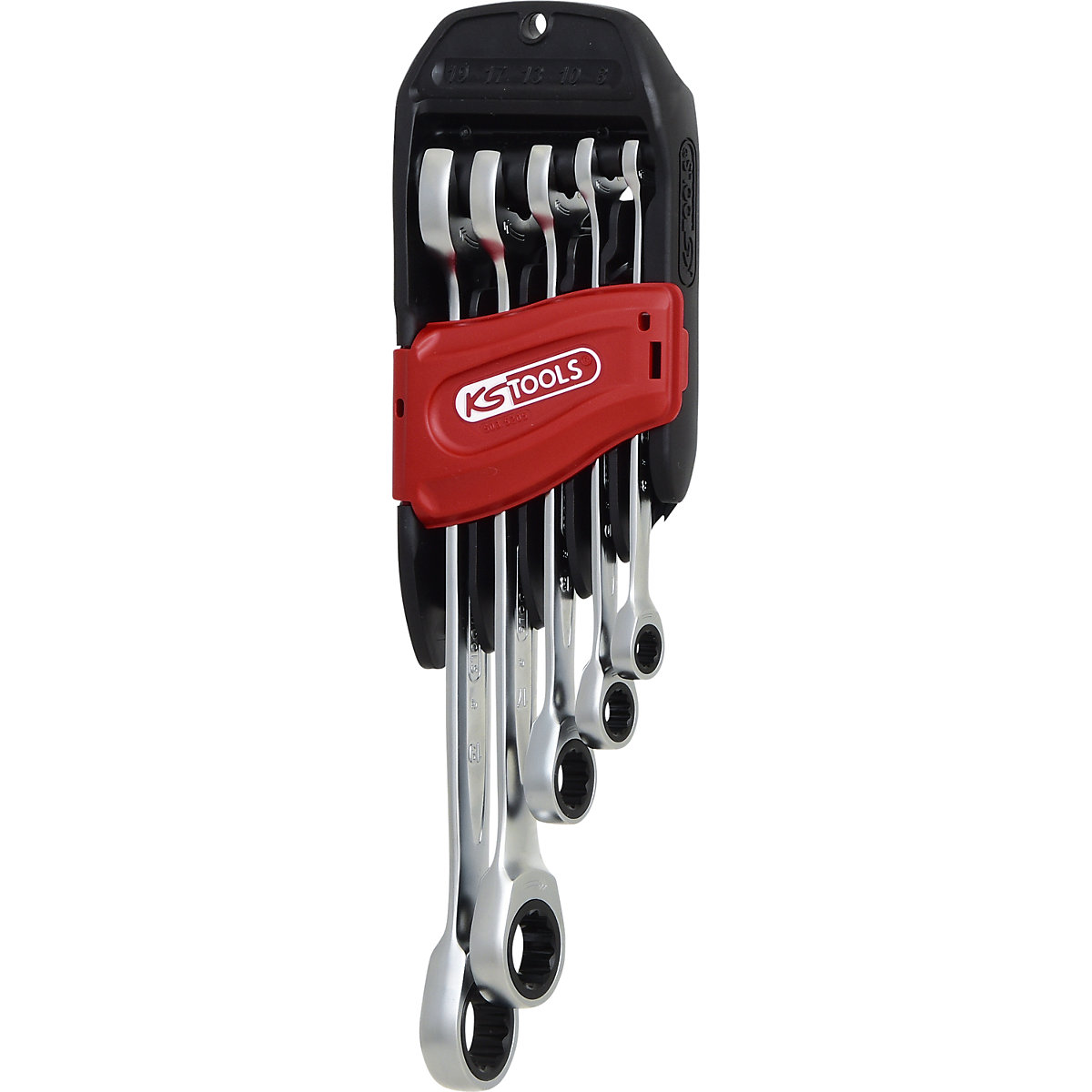 Komplet viličasto-obročastih ključev z ragljo DUO GEARplus® – KS Tools
