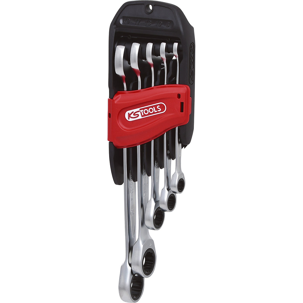 Komplet viličasto-obročastih ključev z ragljo GEARplus – KS Tools