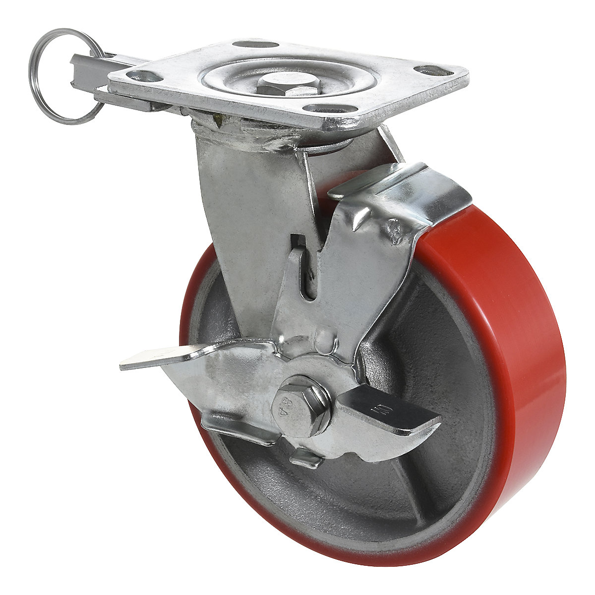 Roda orientável/roda fixa 3 em 1 para cargas pesadas – Wagner