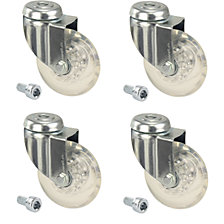 Ø x largeur roulettes 75 x 23 mm