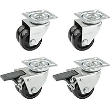 Ø x largeur roulettes 50 x 19 mm