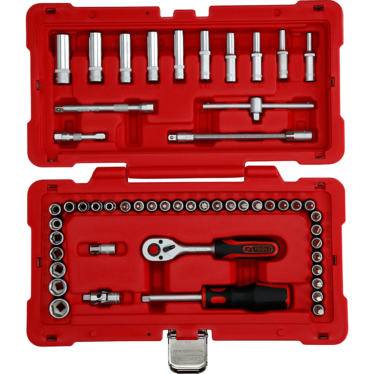 Súprava nástrčných kľúčov 1/4'&#x27; – KS Tools (Zobrazenie produktu 3)