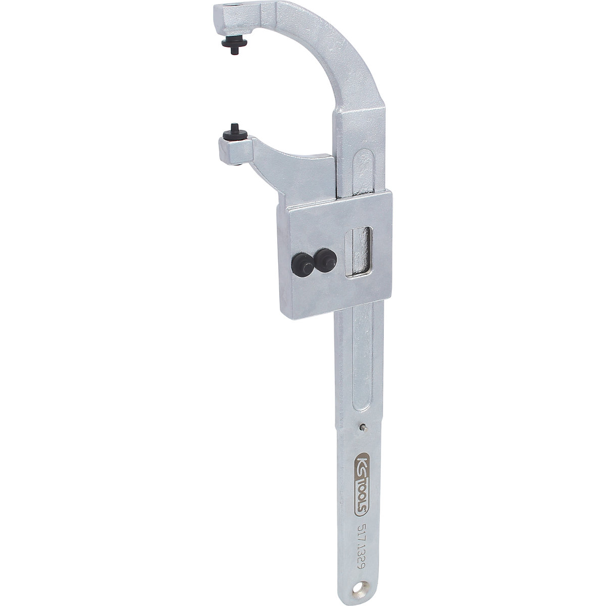 Kĺbový hákový kľúč s čapom - KS Tools
