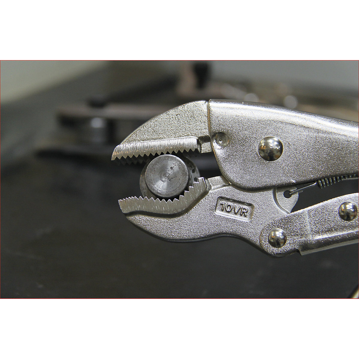 Skřipcové kleště, čelisti ve tvaru V – KS Tools (Obrázek výrobku 6)-5