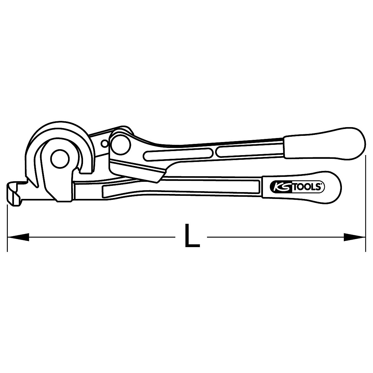 Mini ohýbačka 3 v 1 – KS Tools (Obrázek výrobku 3)-2