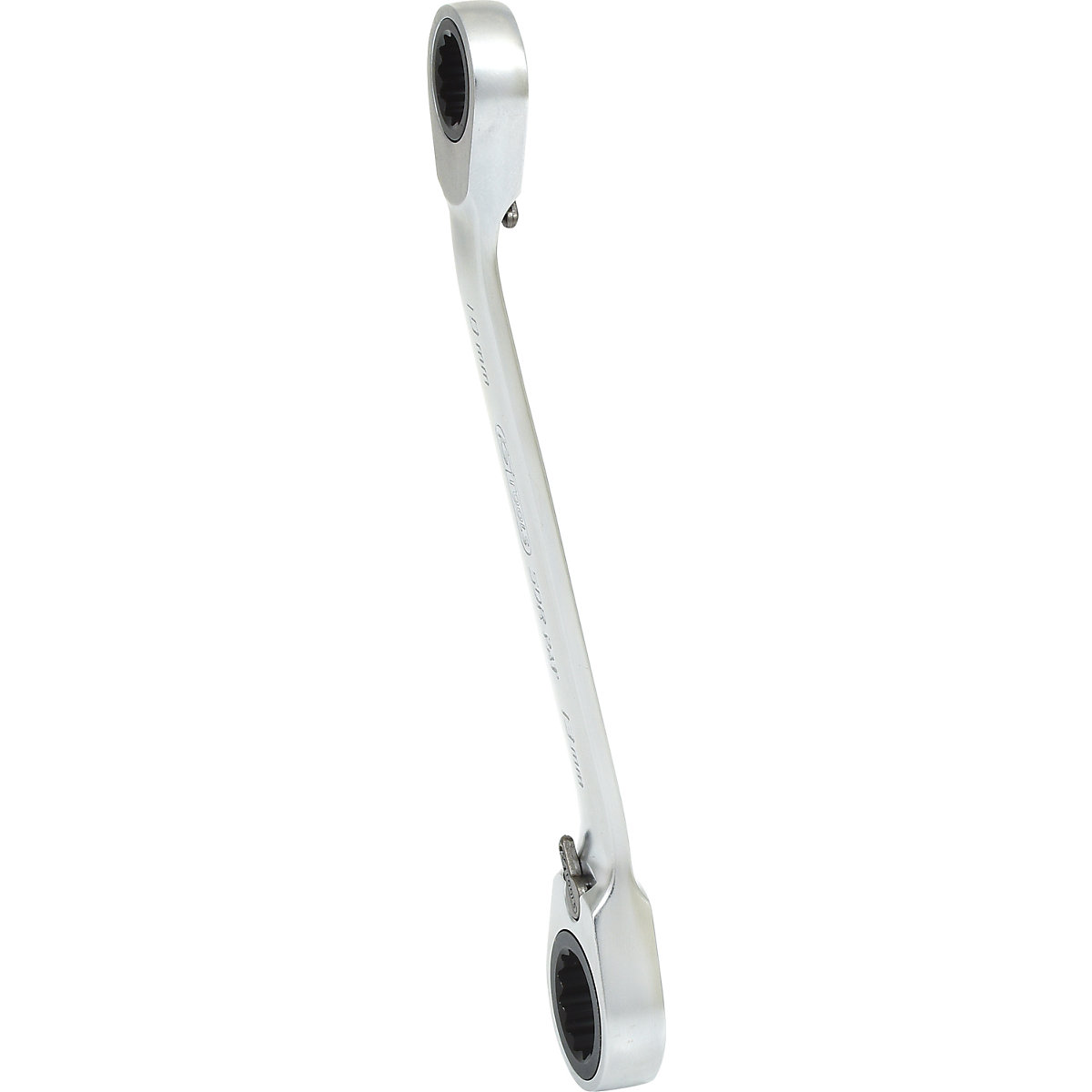 Ključ dvostrukih prstenastih ključeva s čegrtaljkom GEARplus – KS Tools (Prikaz proizvoda 3)-2