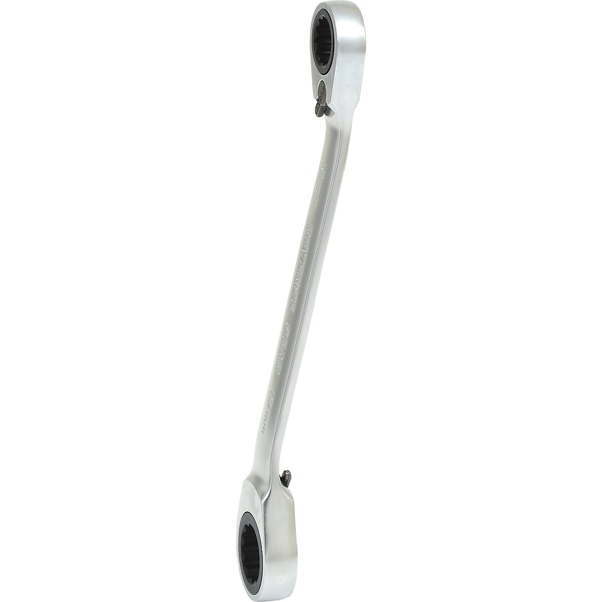 Ključ dvostrukih prstenastih ključeva s čegrtaljkom GEARplus – KS Tools (Prikaz proizvoda 2)-1