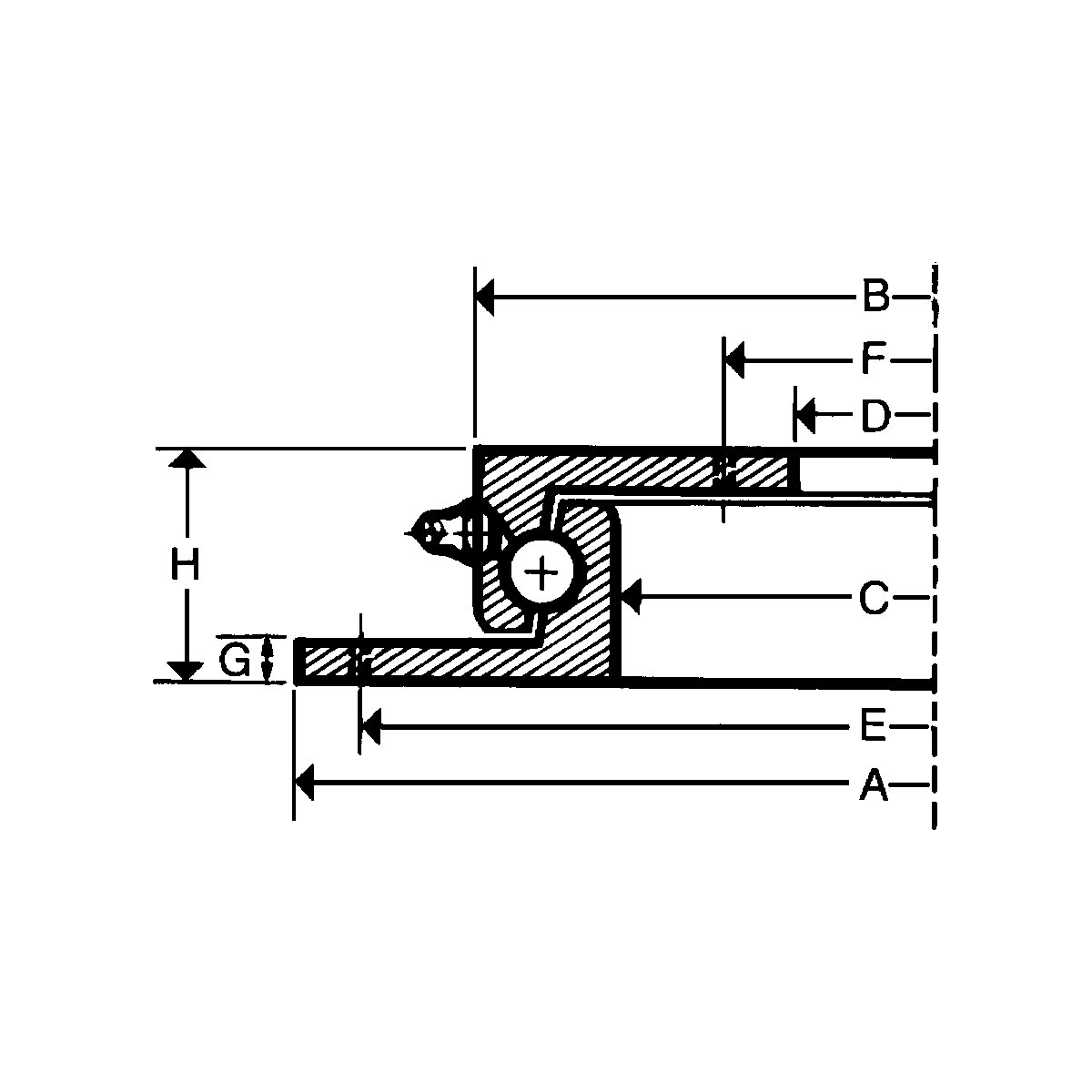 Corona de dirección de bolas para dirección por traviesa giratoria (Imagen del producto 2)-1