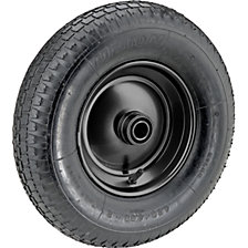 Ø x anchura de la rueda 400 x 100 mm, cubiertas de la rueda con perfil ranurado, con rodamiento de bolas