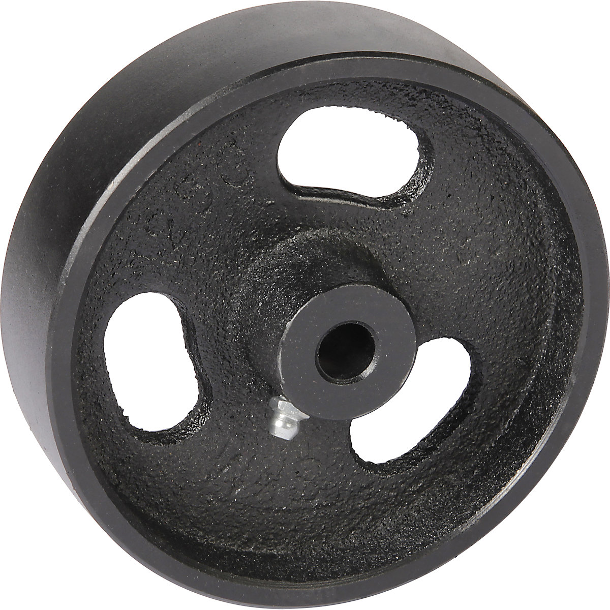 Rueda de fundición gris, rodamiento de deslizamiento, Ø x anchura de rueda 125 x 35 mm-5