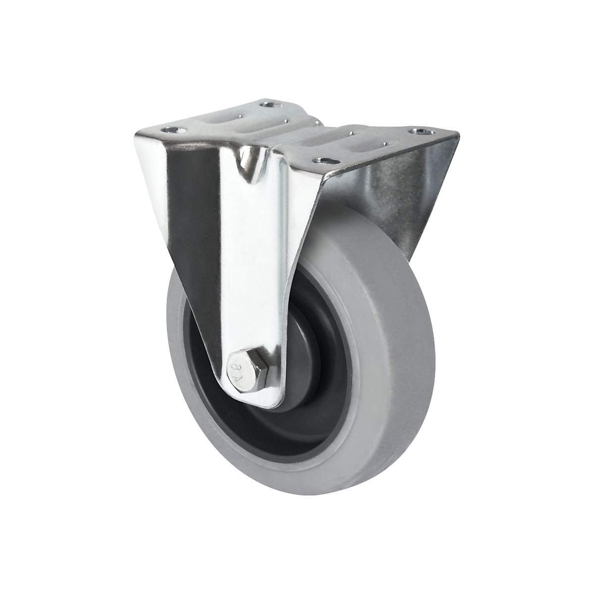 Neumático de TPE sobre llanta de PP, a partir de 2 unid. – eurokraft basic