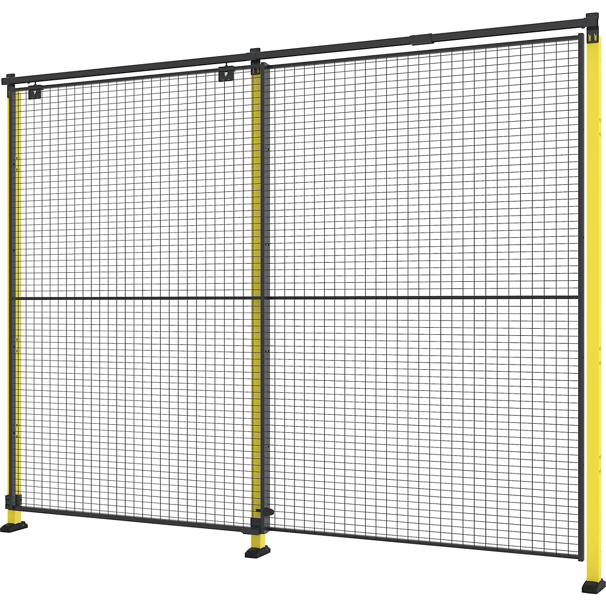 Machinebeveiliging X-GUARD, deurbevestigingspakket (zonder deurwandelement, steunen en vergrendeling) &ndash; Axelent