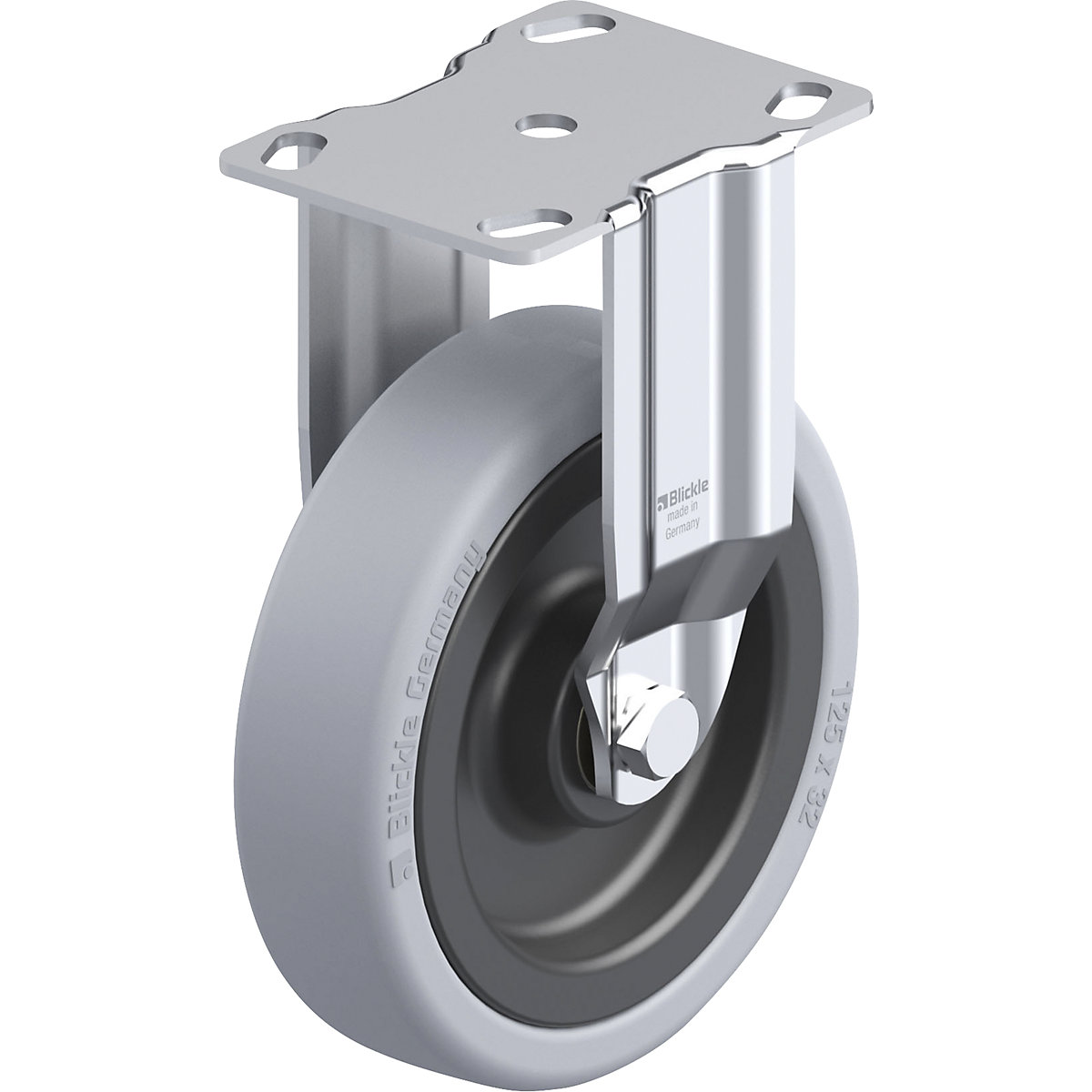 Ruota con supporto fisso per attrezzature BKPA-VPA – Blickle