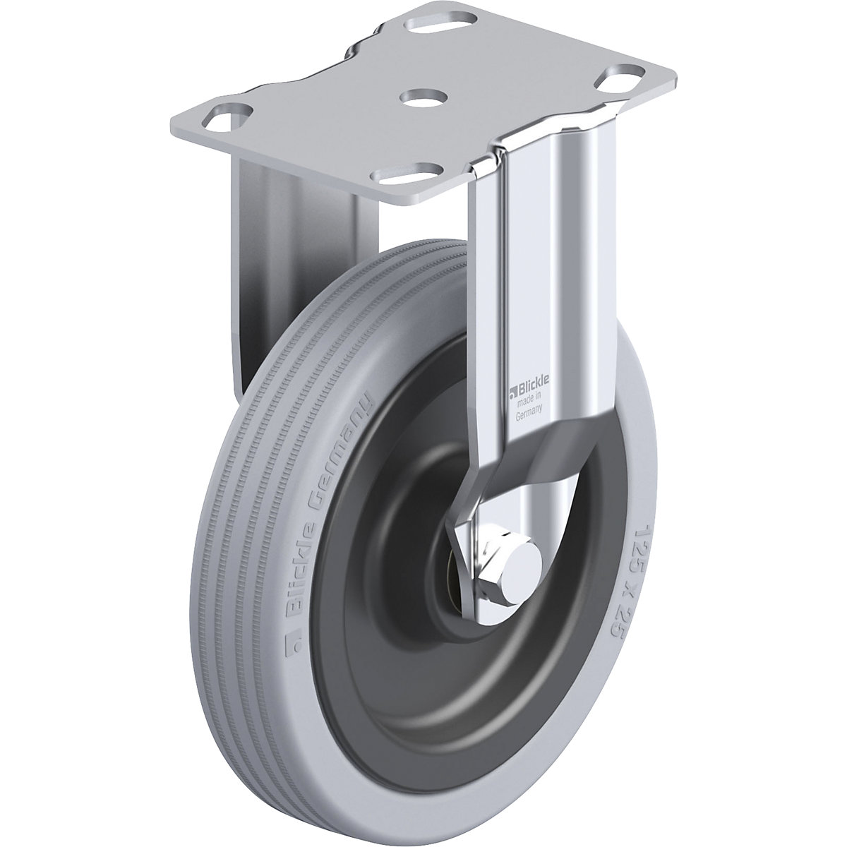 Ruota con supporto fisso per attrezzature BKPA-VPA – Blickle