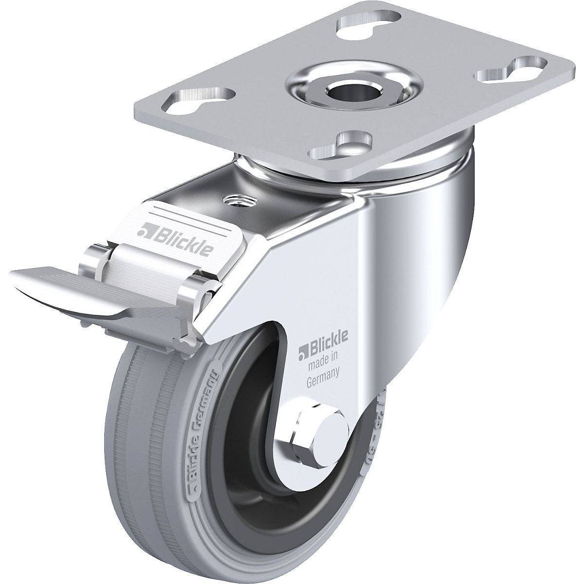 Ruota con supporto girevole per attrezzature LKPA-VPA-FI - Blickle