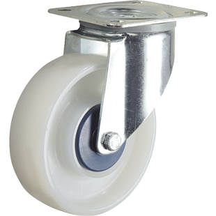 Ruota in poliammide, bianca