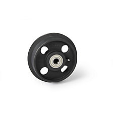 Ø ruota con bordino 230 mm, portata 1500 kg