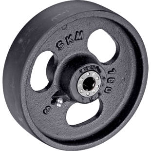 Ruota in ghisa grigia