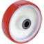 Ruota in poliuretano su cerchione in poliammide