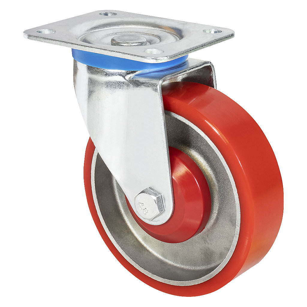 Transportgeräte-Schwerlast-Lenkrollen Wagner: Rad-Ø 125 mm, VE 2 Stk ...