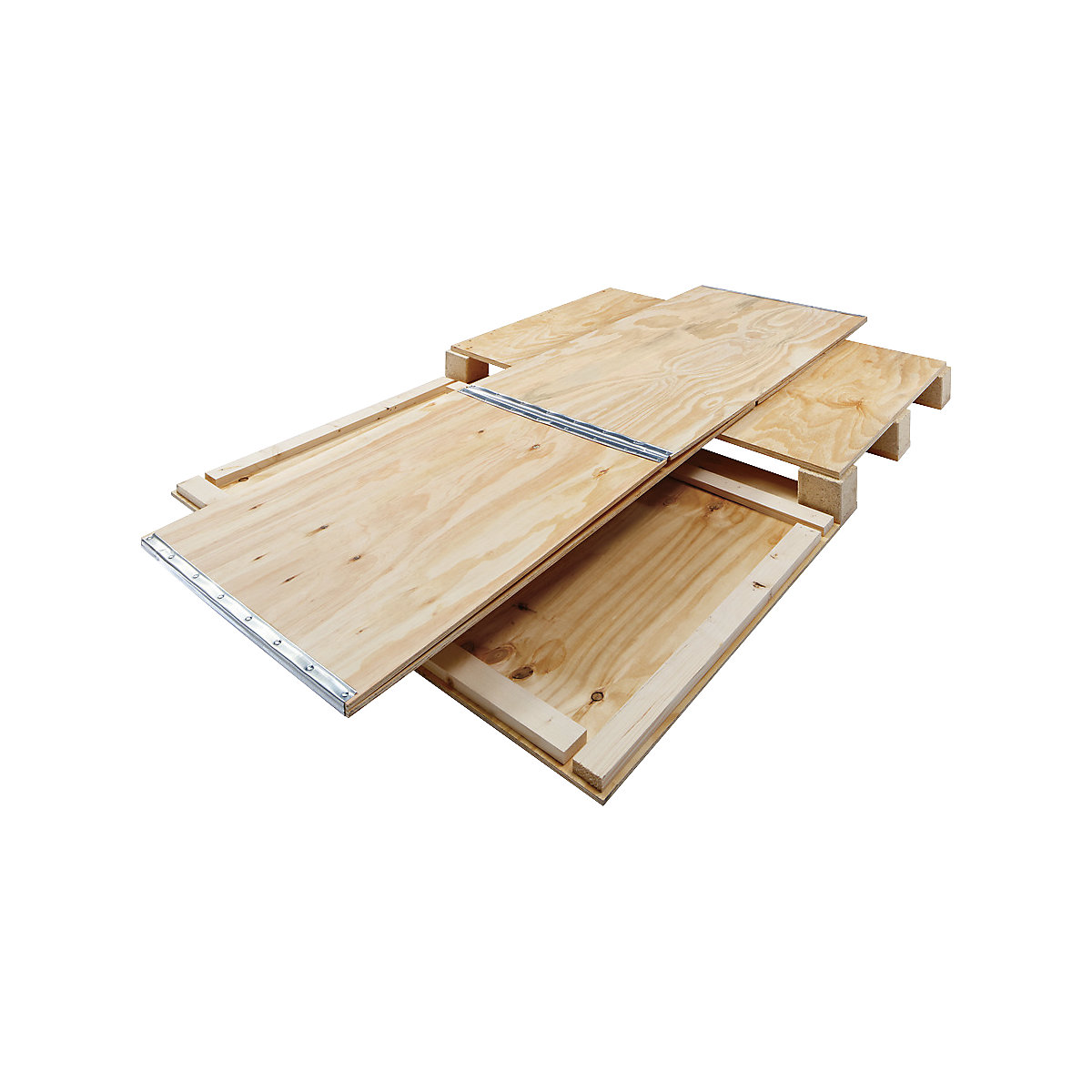 Caisse pliante en bois Premium (Illustration du produit 2)-1
