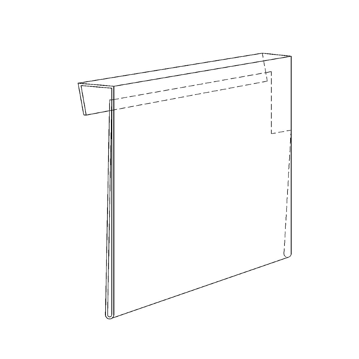 Porte-documents avec réglette d'accrochage (Illustration du produit 6)-5