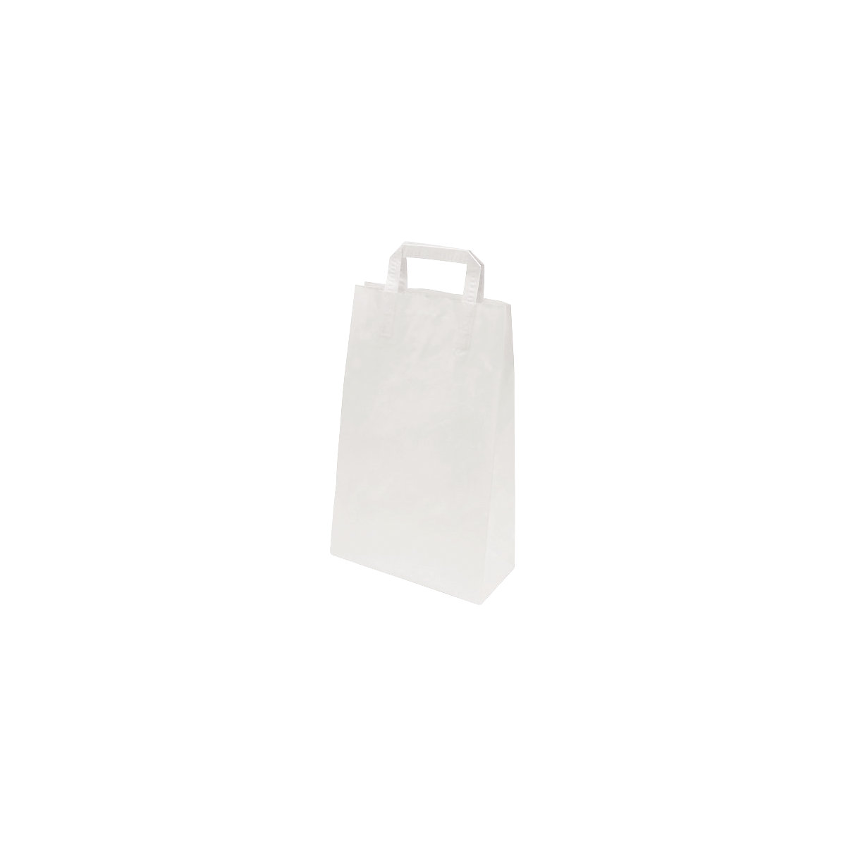 Sacchetto di carta – ratioform, bianco, lungh. x largh. x alt. 220 x 105 x 360 mm, 70 g/m², conf. da 250 pz.-6