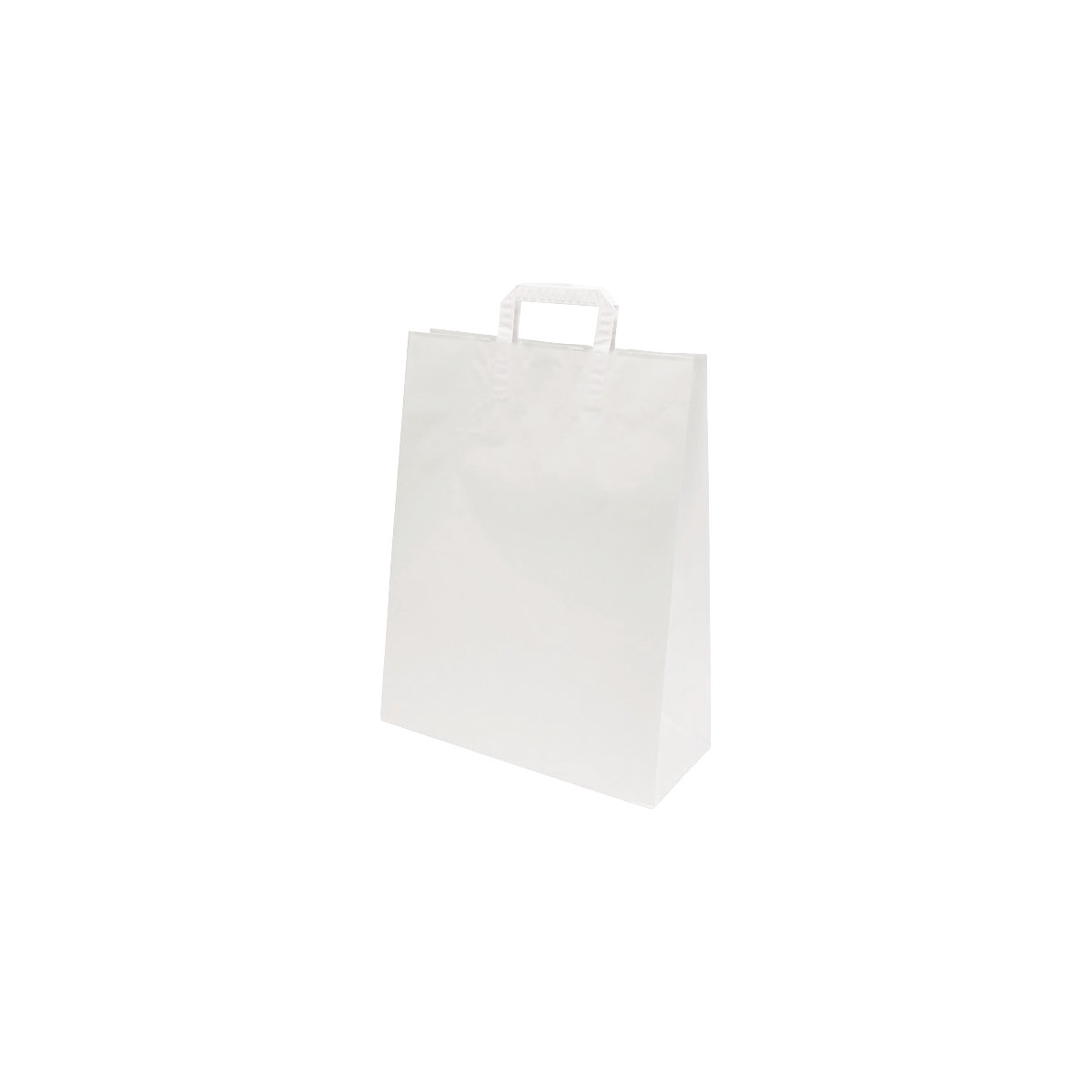 Sacchetto di carta – ratioform, bianco, lungh. x largh. x alt. 320 x 140 x 420 mm, 80 g/m², conf. da 250 pz.-3