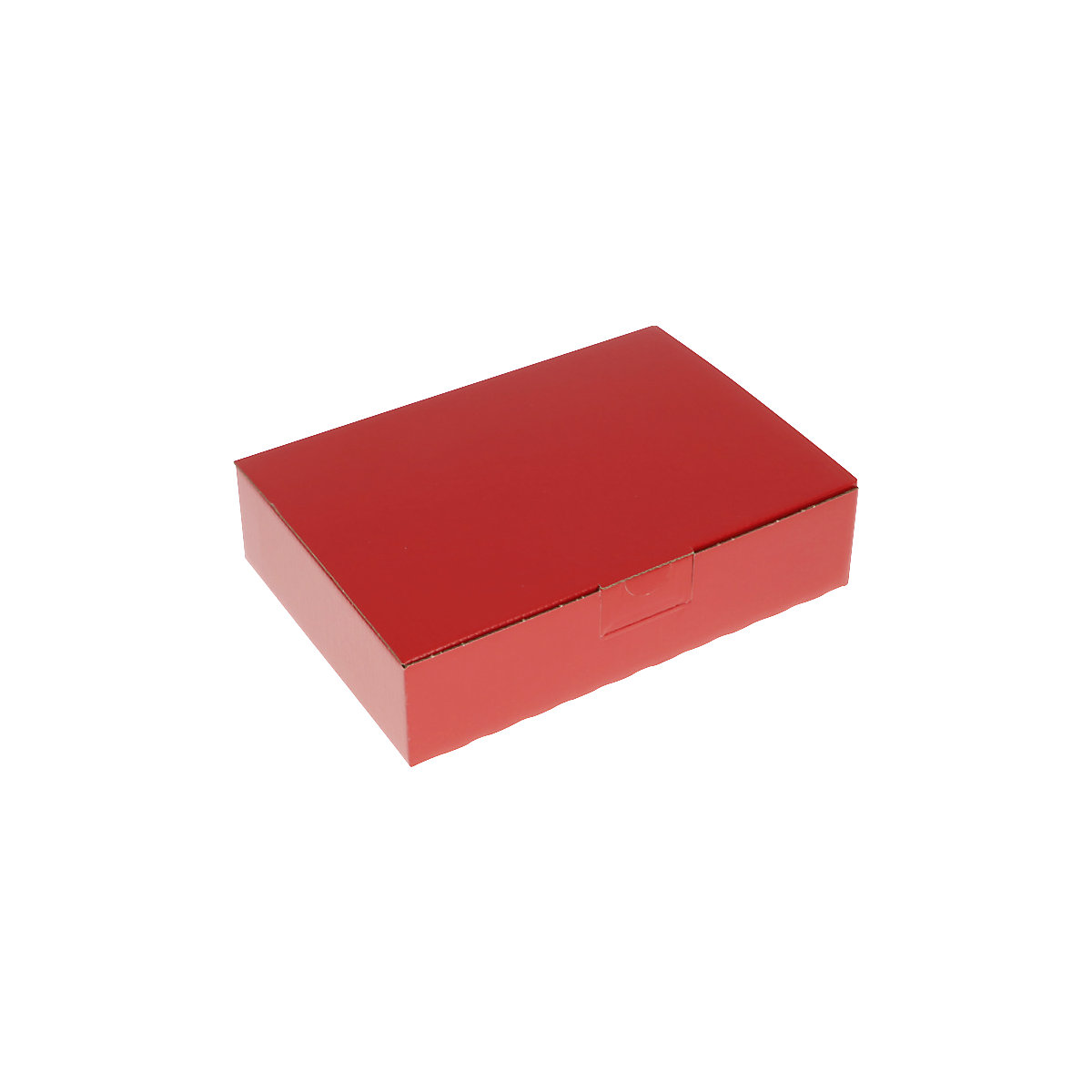 Boîte à fond automatique – ratioform flow, rouge, lot de 20, dim. int. 220 x 155 x 50 mm-1