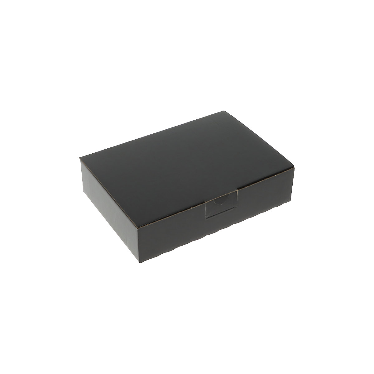 Boîte à fond automatique – flow, noir, lot de 20, dim. int. 220 x 155 x 50 mm, à partir de 10 lots-1