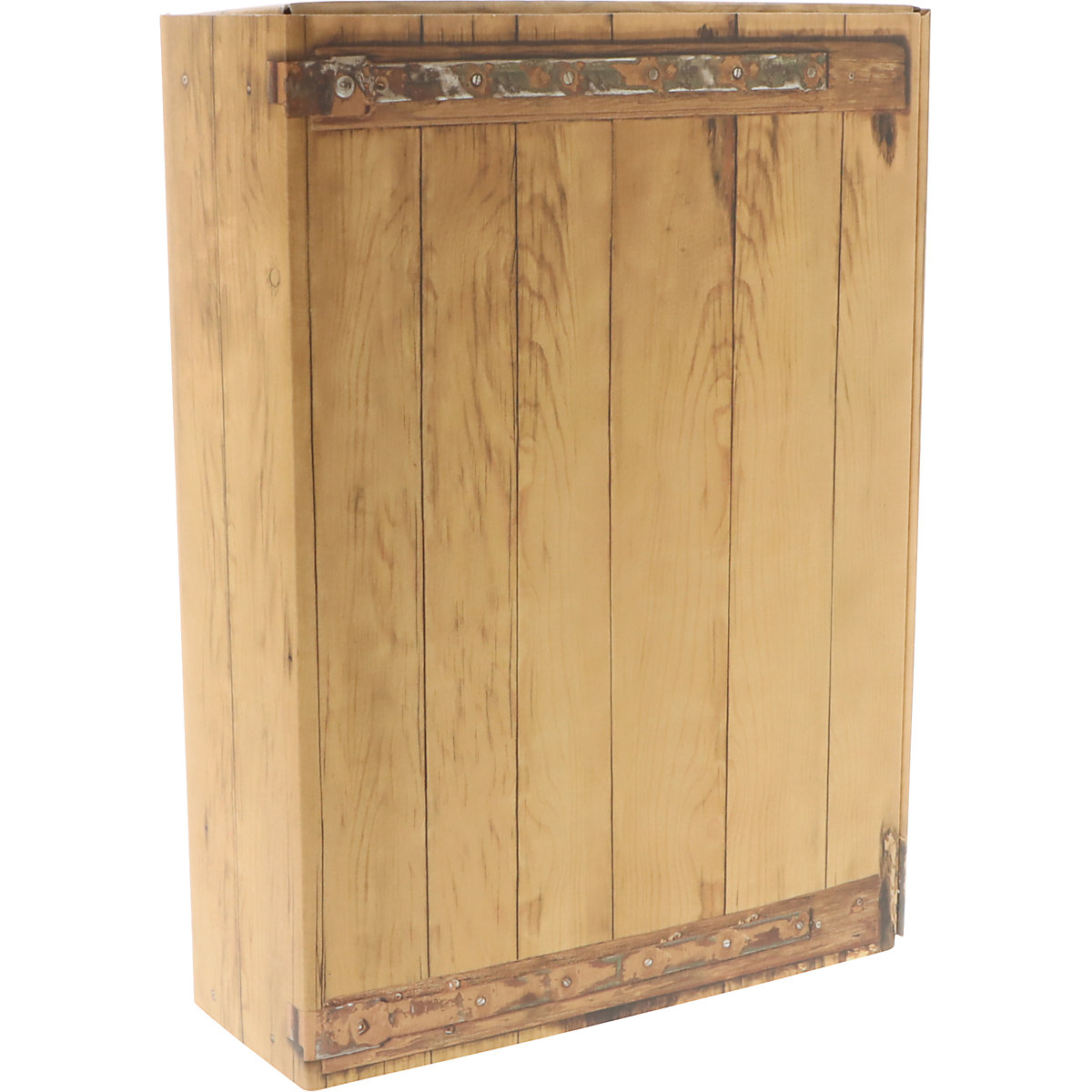 Boîte cadeau pour bouteilles façon caisse en bois, lot de 25, dim. int. 360 x 260 x 93 mm-1