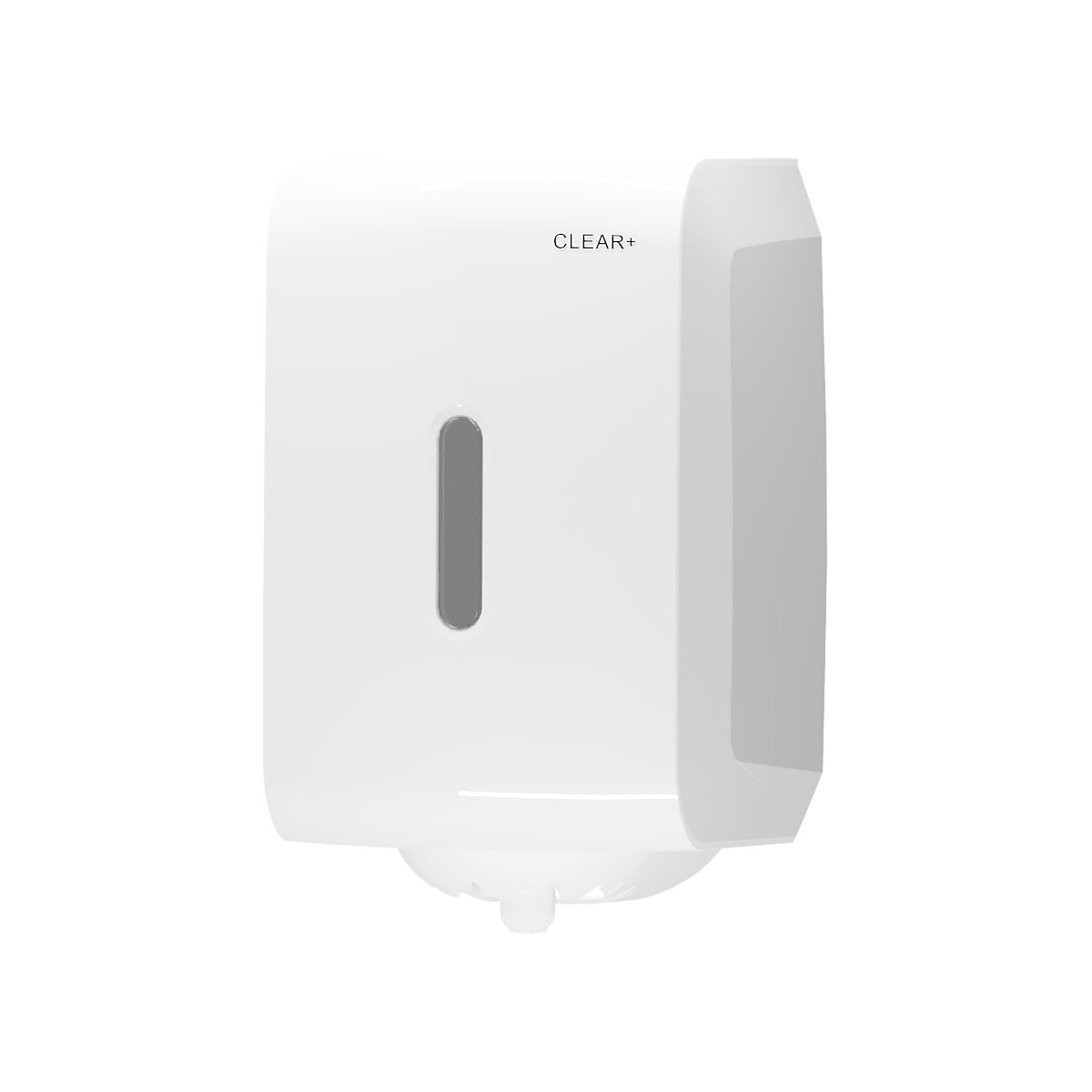 Hand- en poetsdoekdispenser, binnenafrolling Clear+ – CWS