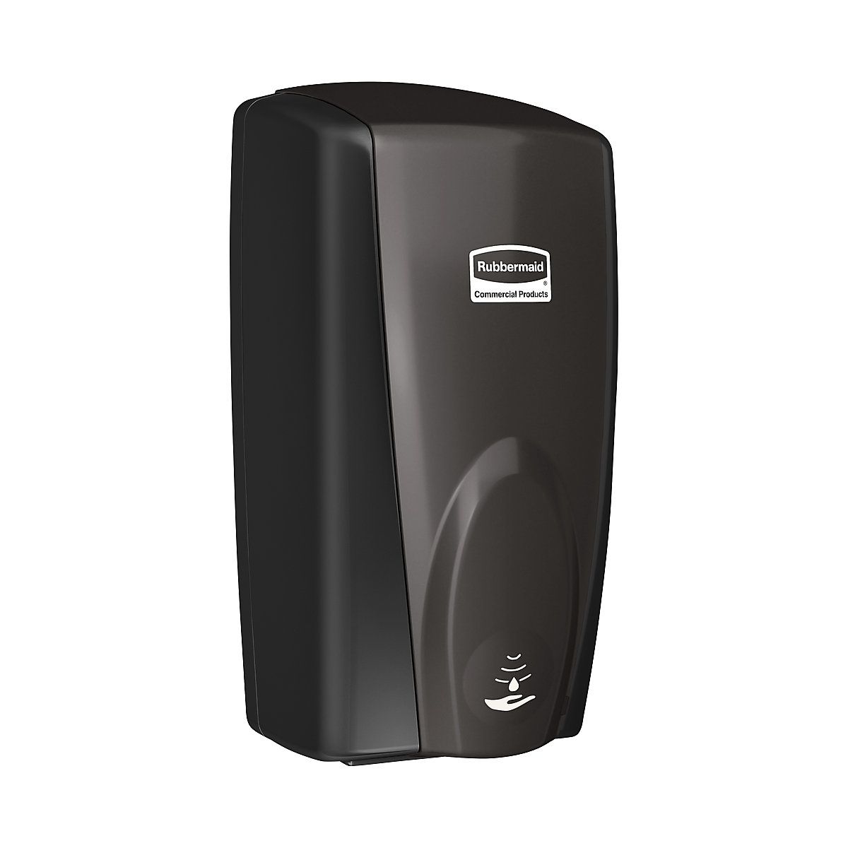 Dispenser voor zeep/desinfectiemiddel NO-TOUCH – Rubbermaid, vulhoeveelheid 1,1 l, kunststof, zwart-parelzwart-4