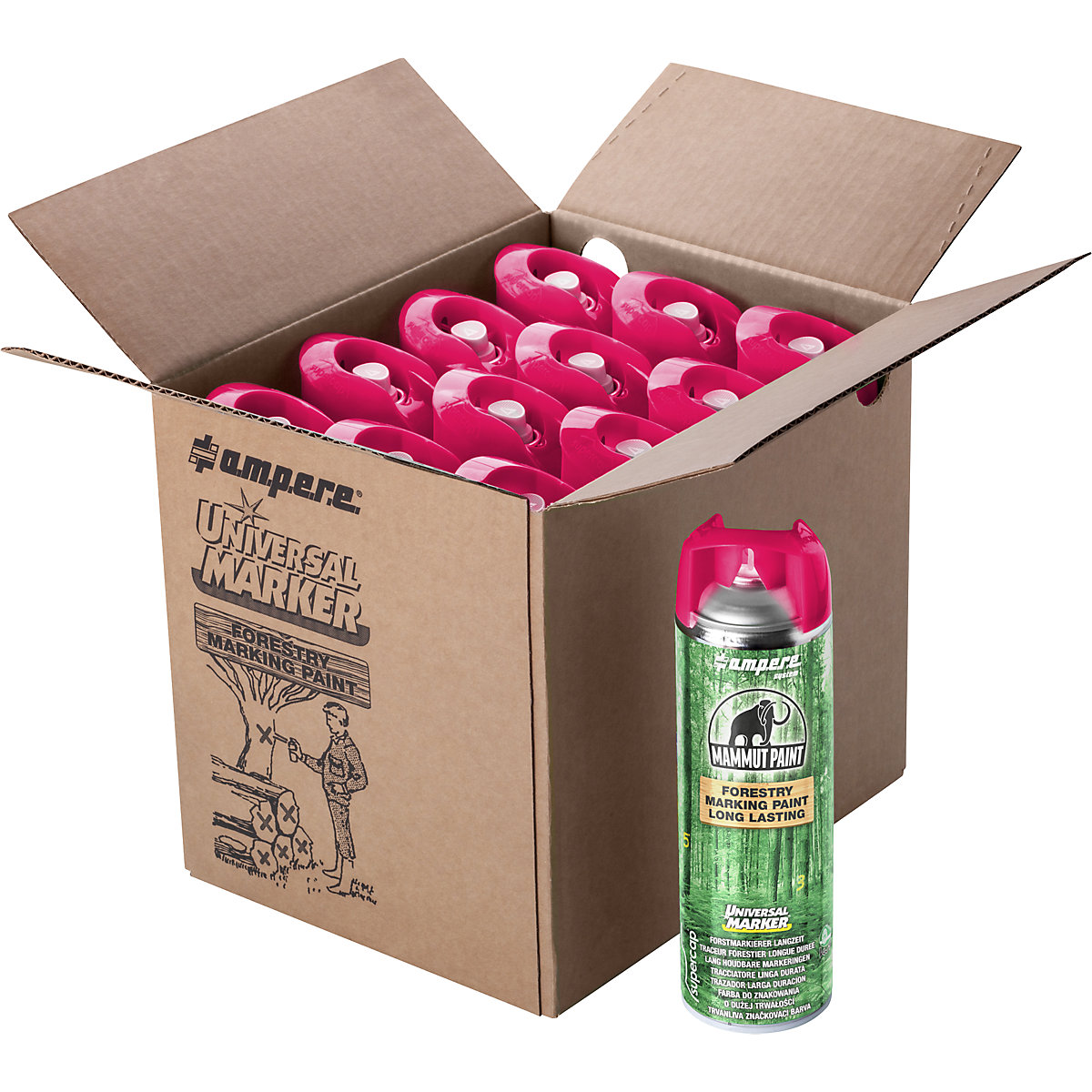 Marcatore forestale Mammut Paint Universal Marker® a lunga durata – Ampere (Foto prodotto 2)-1