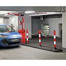 strisce rifrangenti rosse / bianche