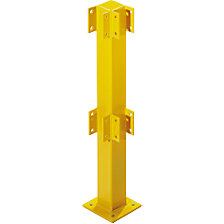 altezza 500 mm per 1 sbarra, montante angolare