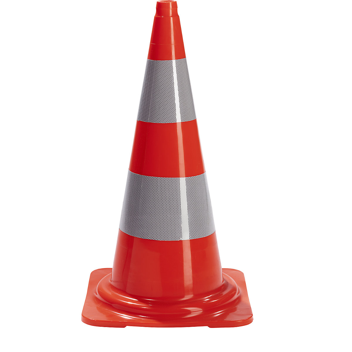 Cono stradale in PVC, conf. da 2 pz. (Foto prodotto 2)-1