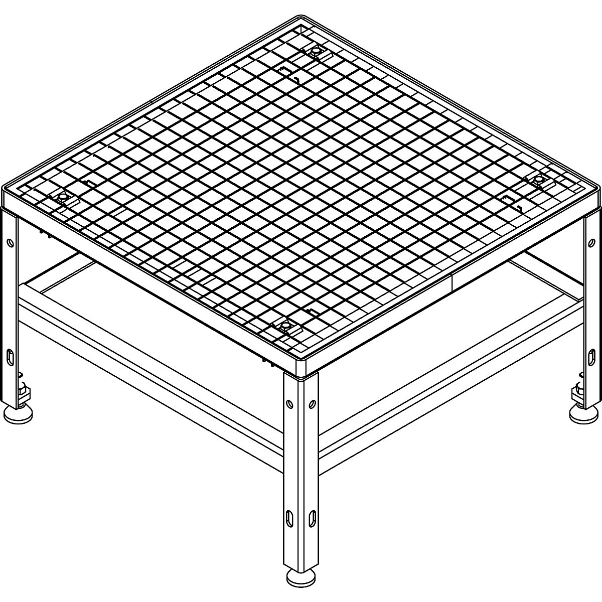 Platformă pentru sistem modular de platforme – eurokraft pro (Imagine produs 3)-2