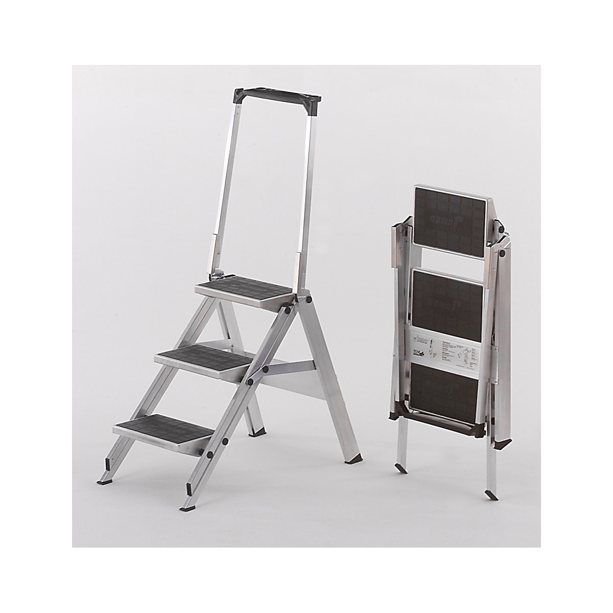 Scară rabatabilă din aluminiu (Imagine produs 2)-1