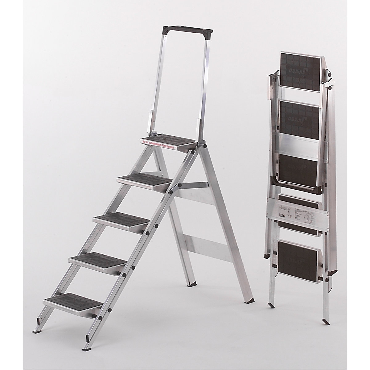 Scară rabatabilă din aluminiu (Imagine produs 2)-1