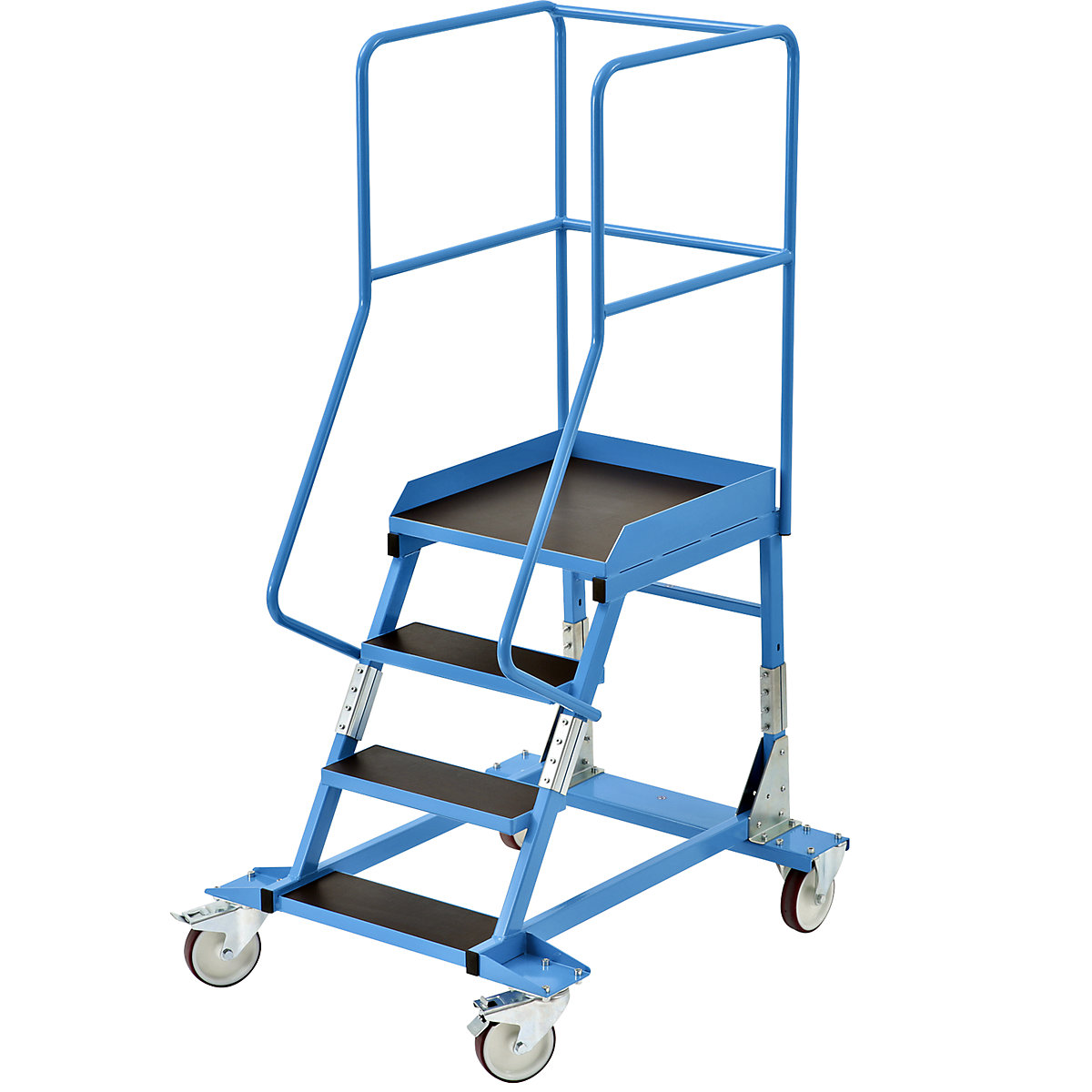Scară mobilă cu podest – eurokraft pro (Imagine produs 2)-1