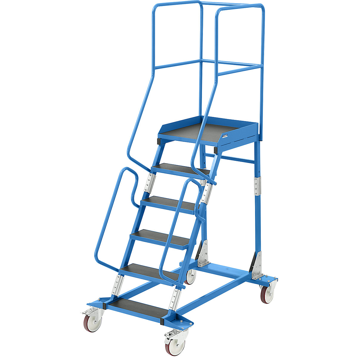 Scară mobilă cu podest – eurokraft pro (Imagine produs 2)-1