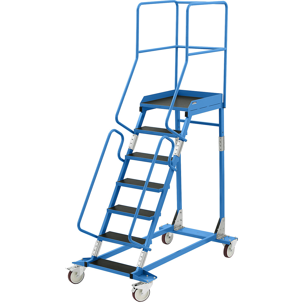 Scară mobilă cu podest – eurokraft pro (Imagine produs 2)-1